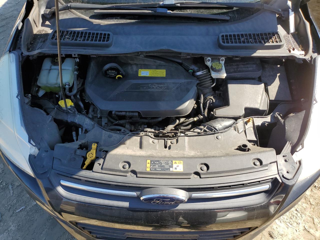 2014 Ford Escape VIN 1FMCU0GX4EUC03893 Copart auction photo, normal wear damage thumbnail 12
