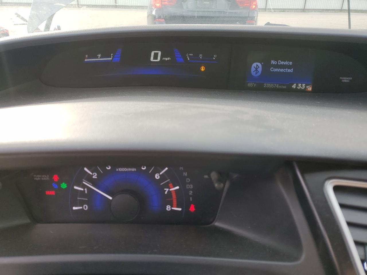 2013 Honda Civic VIN 19XFB2F5XDE251866 Copart auction photo, rear end / side damage thumbnail 9