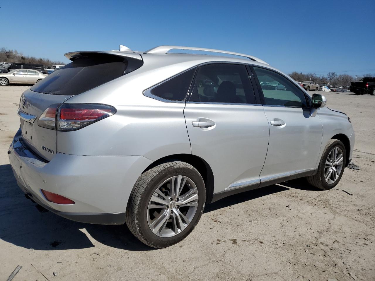 2015 Lexus RX VIN 2T2ZK1BA1FC156393 Copart auction photo, front end / rear end damage thumbnail 3