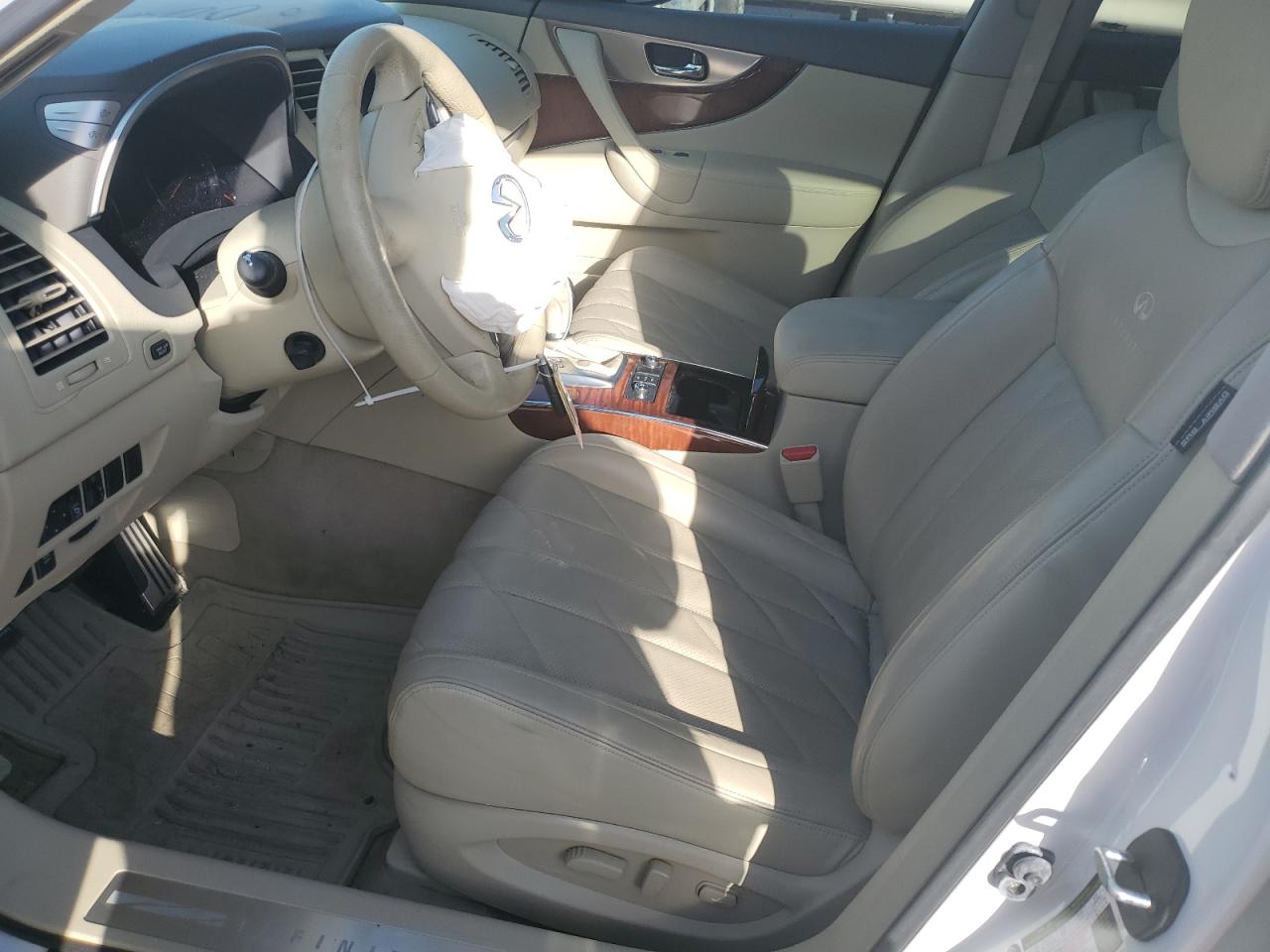 2010 Infiniti FX VIN JN8AS1MW8AM853487 Copart auction photo, side damage thumbnail 7