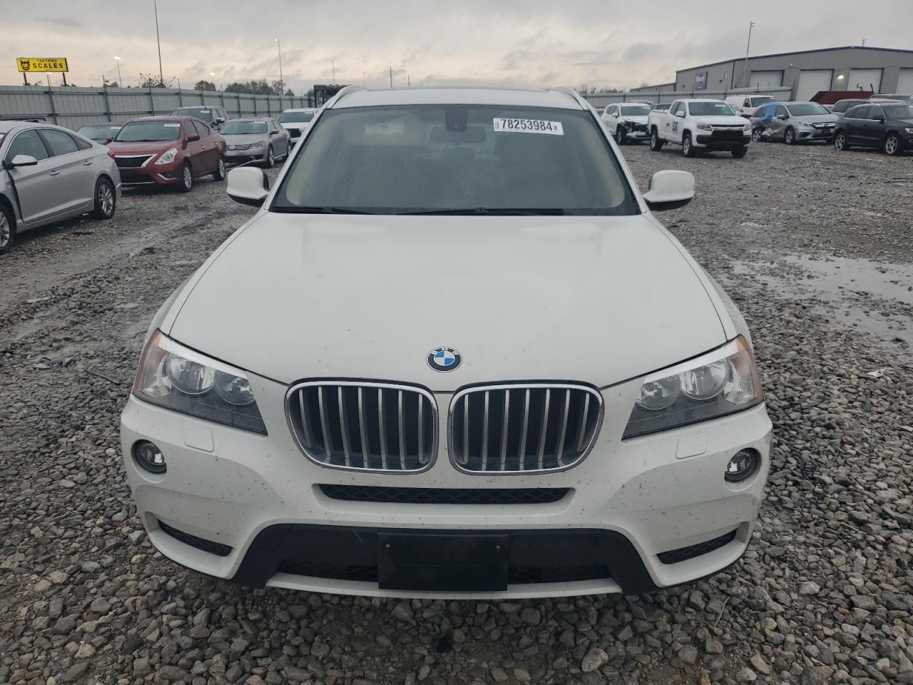 2014 BMW X3 VIN 5UXWX9C51E0D29364 Copart auction photo, side damage thumbnail 5