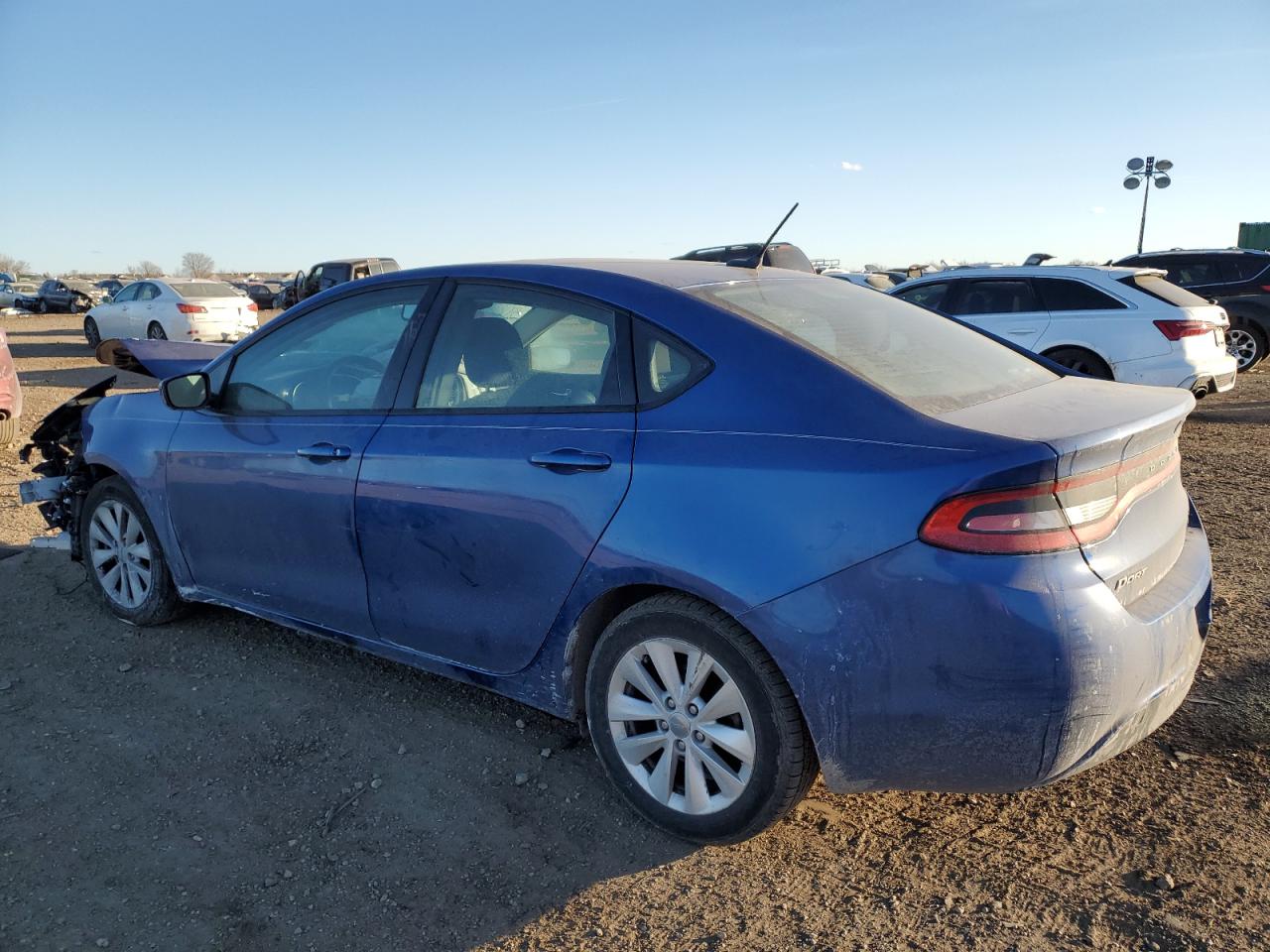 2014 Dodge Dart VIN 1C3CDFBB5ED673227 Copart auction photo, front end / mechanical damage thumbnail 2