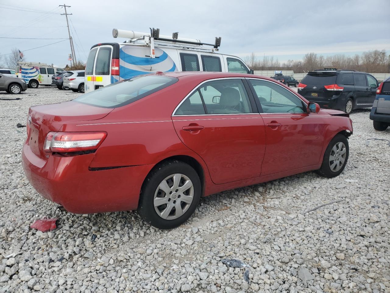 2010 Toyota Camry VIN 4T4BF3EK3AR010519 Copart auction photo, all over damage thumbnail 3