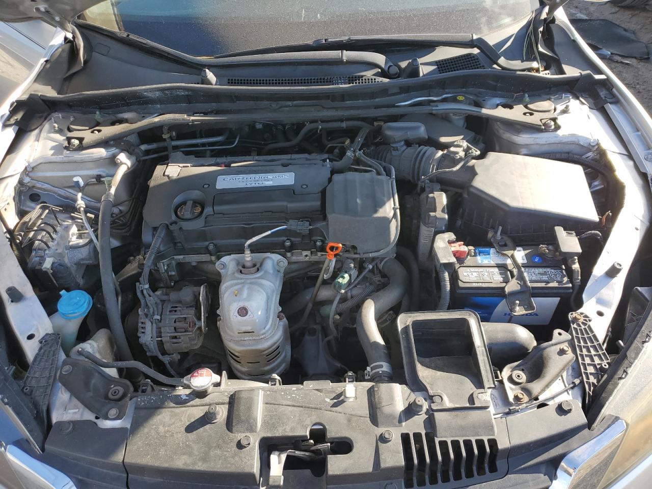 2014 Honda Accord VIN 1HGCR2F56EA055606 Copart auction photo, rear end damage thumbnail 11