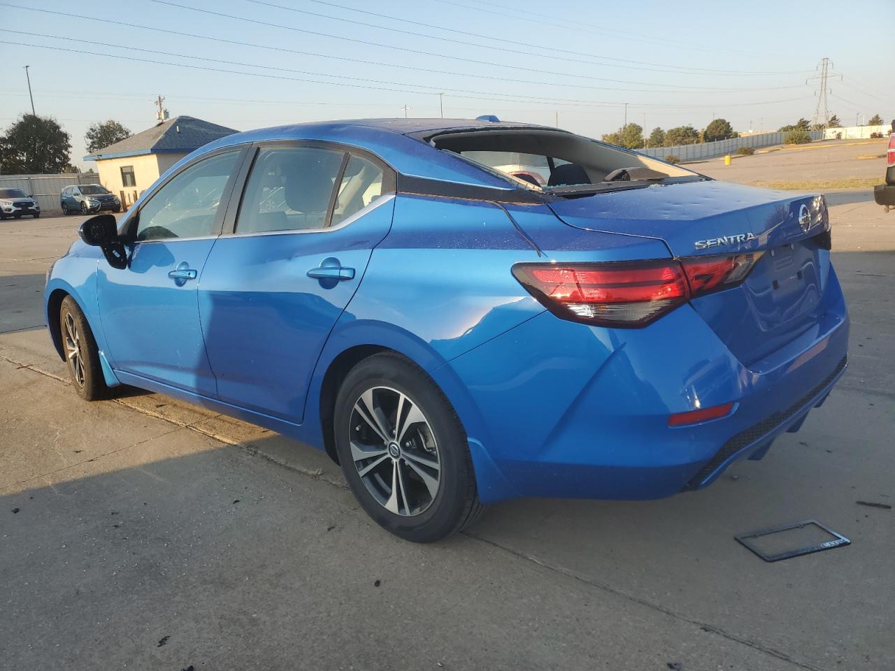 2022 Nissan Sentra VIN 3N1AB8CV2NY296501 Copart auction photo, hail / minor dent/scratches damage thumbnail 2