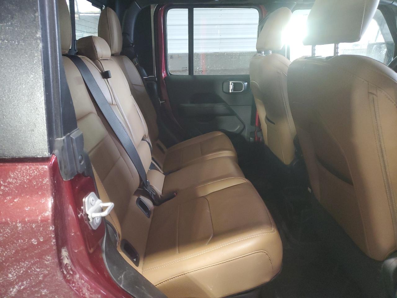 2021 Jeep Gladiator VIN 1C6HJTFG1ML586791 Copart auction photo, all over / side damage thumbnail 11