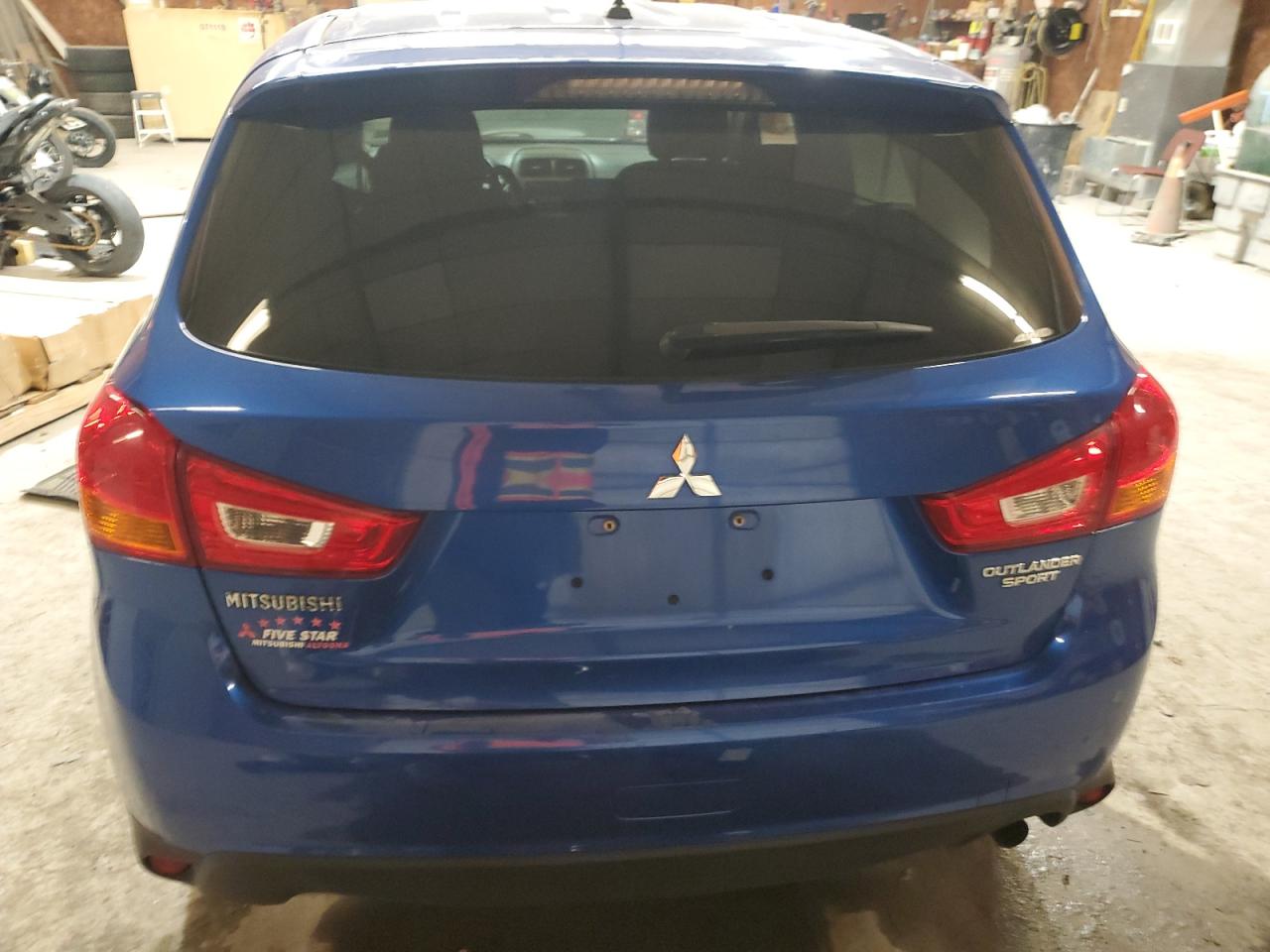 2015 Mitsubishi Outlander VIN 4A4AR3AU3FE019093 Copart auction photo, front end / side damage thumbnail 6