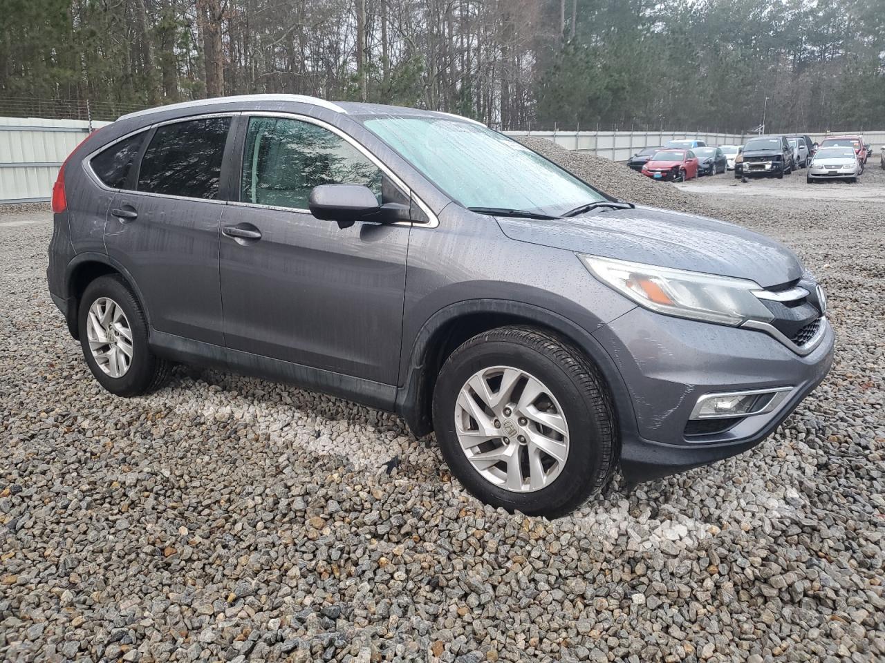 2015 Honda CR-V VIN 2HKRM3H71FH540970 Copart auction photo, front end / side damage thumbnail 4