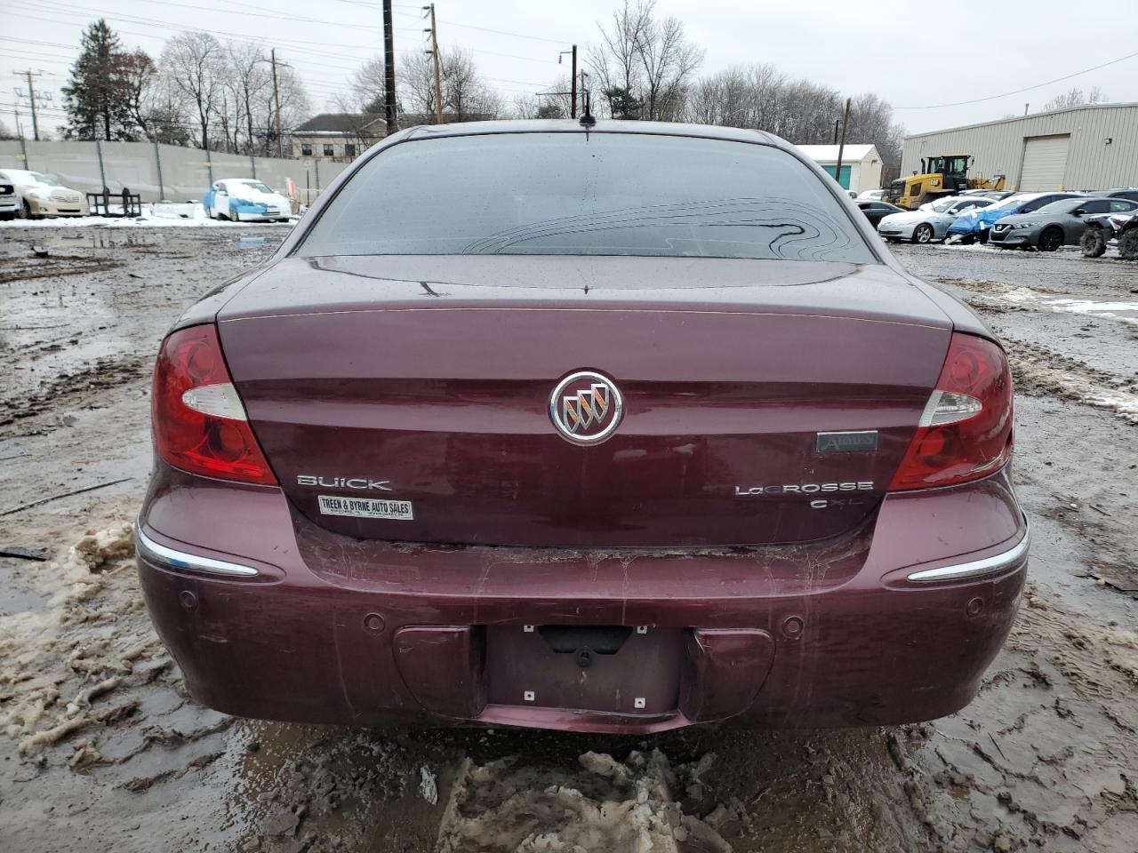 2007 Buick LaCrosse VIN 2G4WD582671124348 Copart auction photo, side / front end damage thumbnail 6
