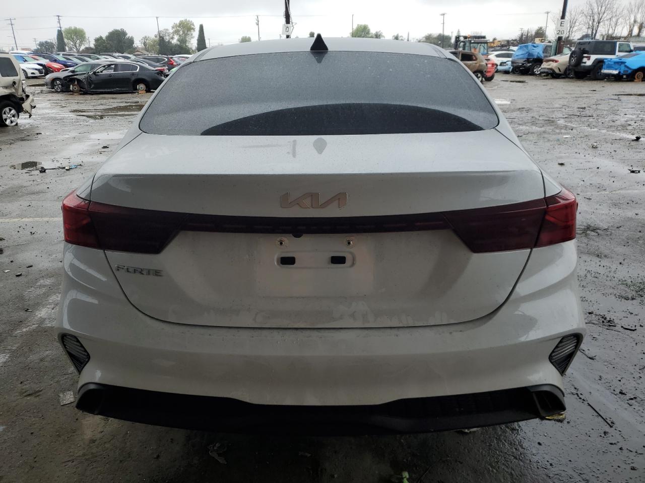 2022 KIA Forte VIN 3KPF24AD1NE454141 Copart auction photo, front end / side damage thumbnail 6