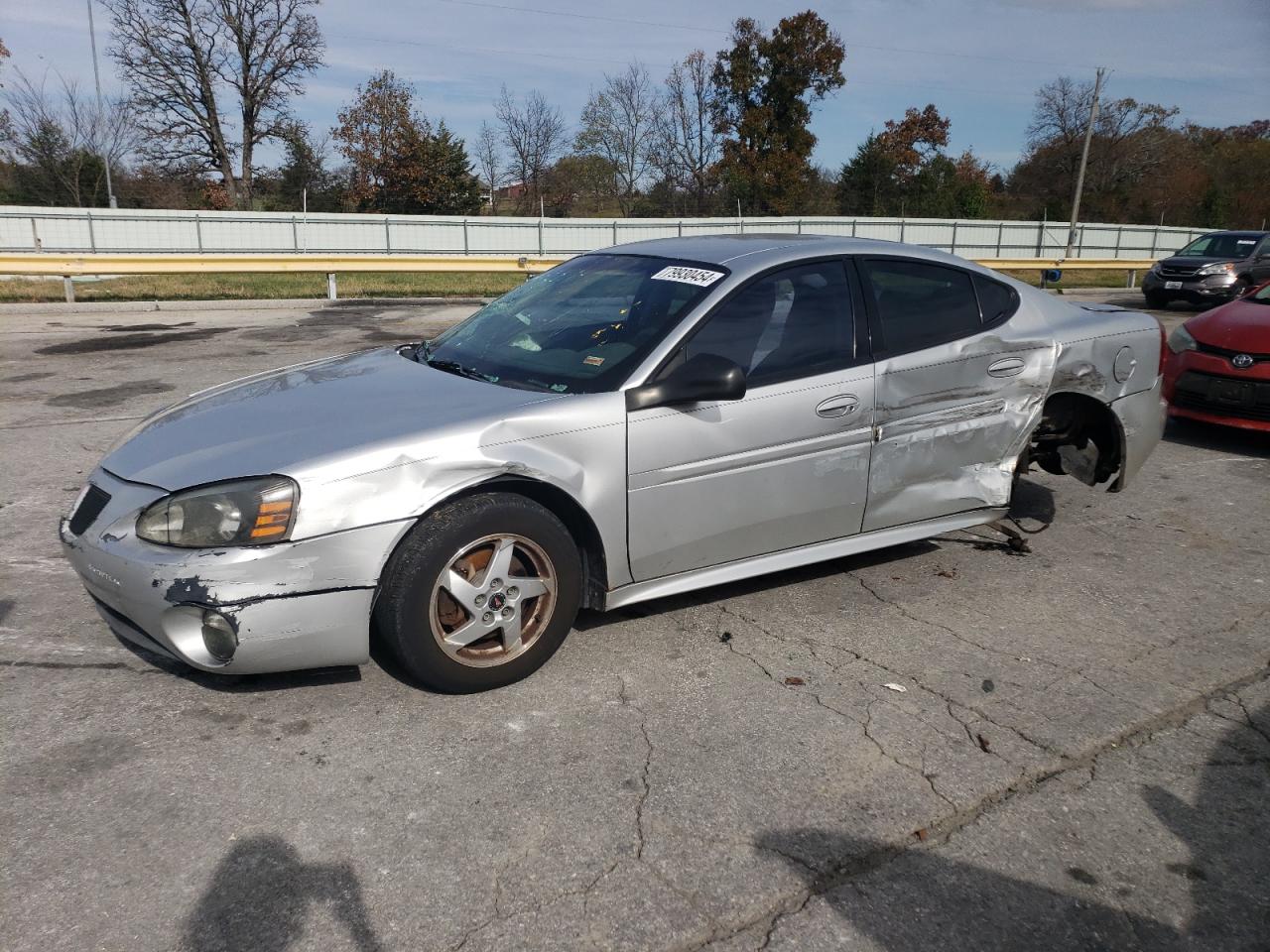 2004 Pontiac Grand Prix VIN 2G2WP522741131782 - Copart auction photo