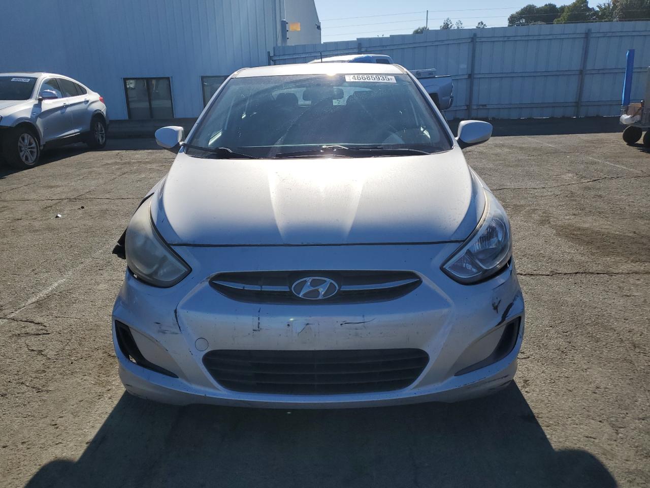 2016 Hyundai Accent VIN KMHCT5AE5GU251543 Copart auction photo, side / front end damage thumbnail 5