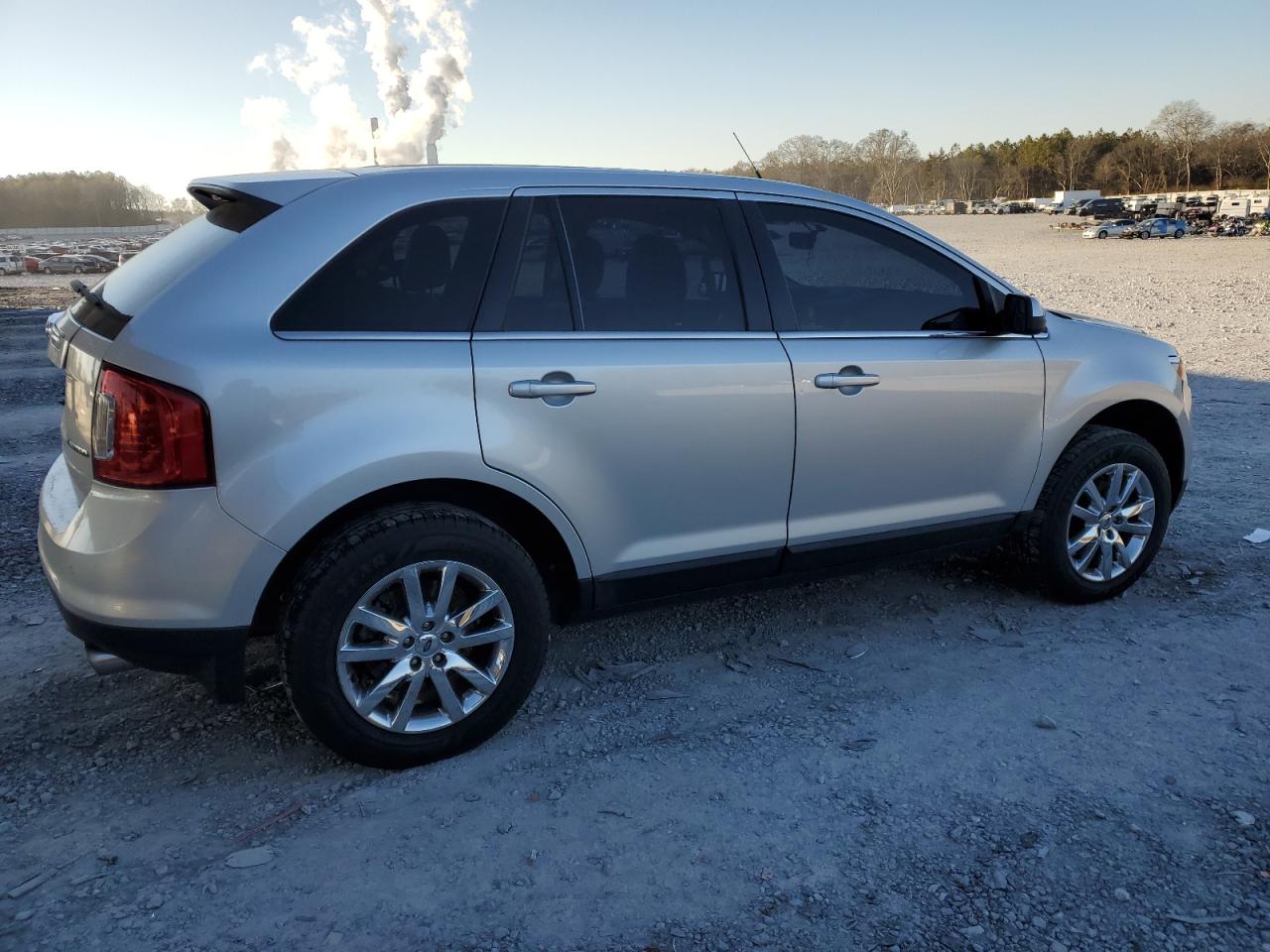 2014 Ford Edge VIN 2FMDK3KC5EBA26258 Copart auction photo, side / front end damage thumbnail 3