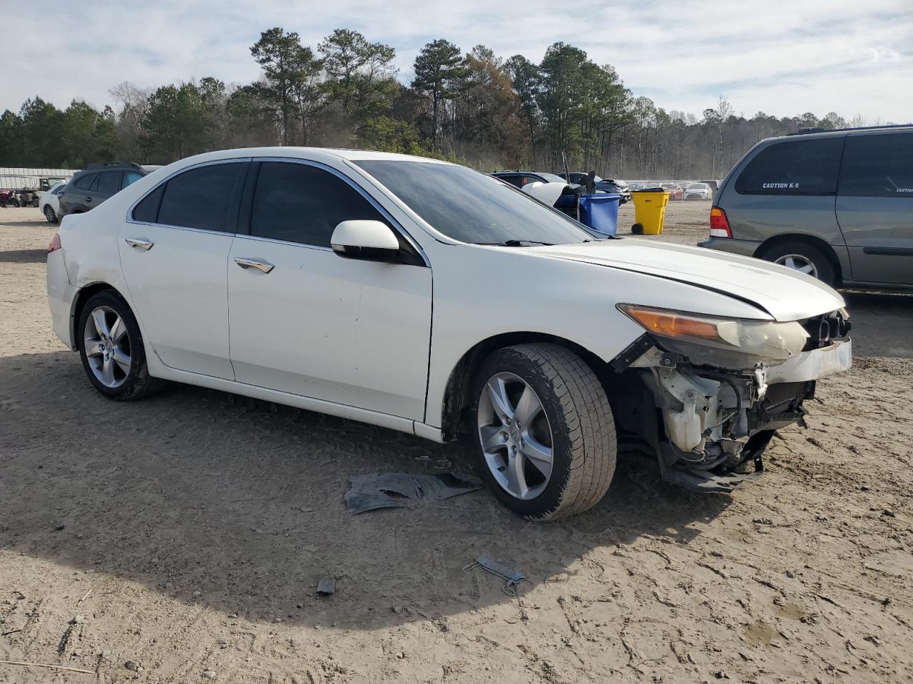 2011 Acura TSX VIN JH4CU2F69BC012124 Copart auction photo, front end / all over damage thumbnail 4