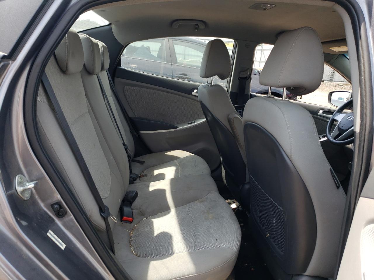 2013 Hyundai Accent VIN KMHCT4AE6DU554918 Copart auction photo, minor dent/scratches damage thumbnail 10