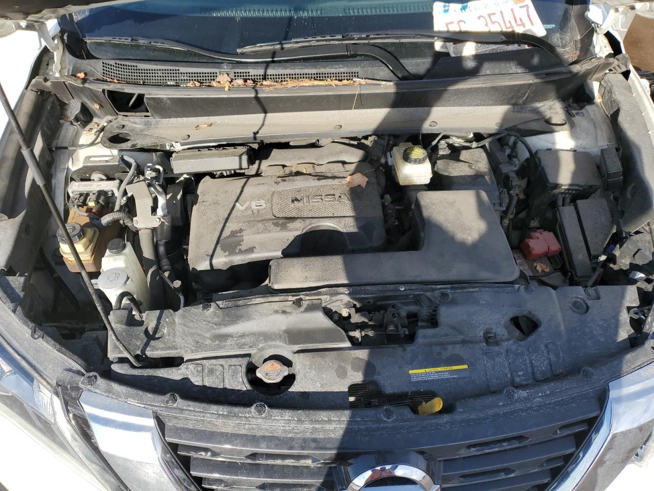 2018 Nissan Pathfinder VIN 5N1DR2MM8JC664252 Copart auction photo, front end damage thumbnail 12