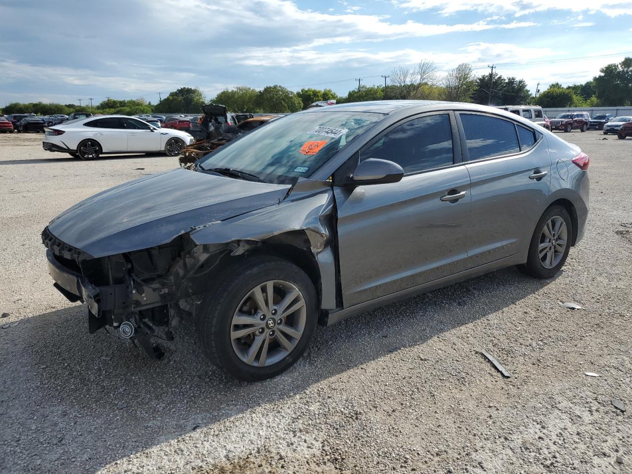 2018 Hyundai Elantra VIN 5NPD84LF1JH257657