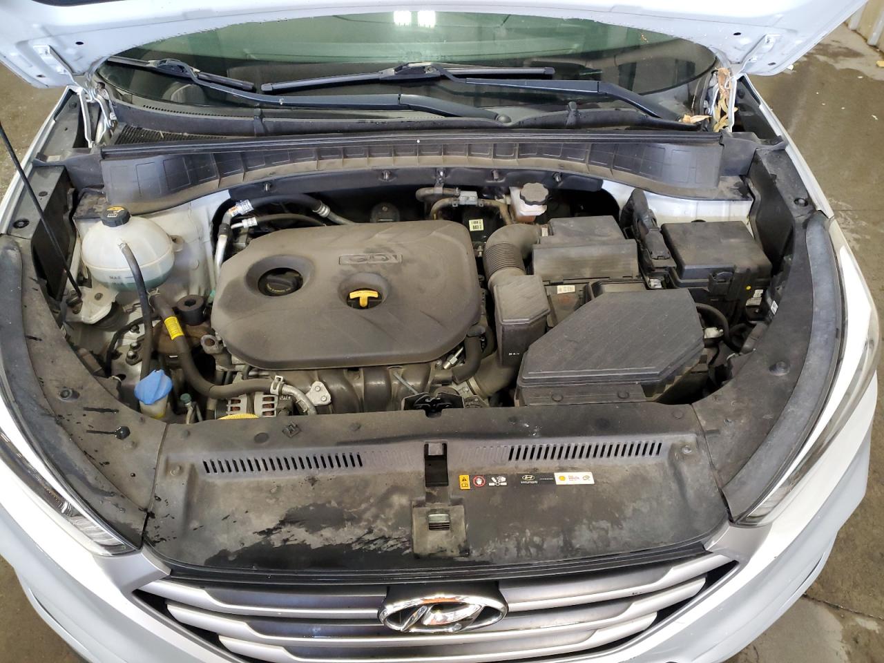 2018 Hyundai Tucson VIN KM8J3CA40JU766928 Copart auction photo, vandalism / front end damage thumbnail 13