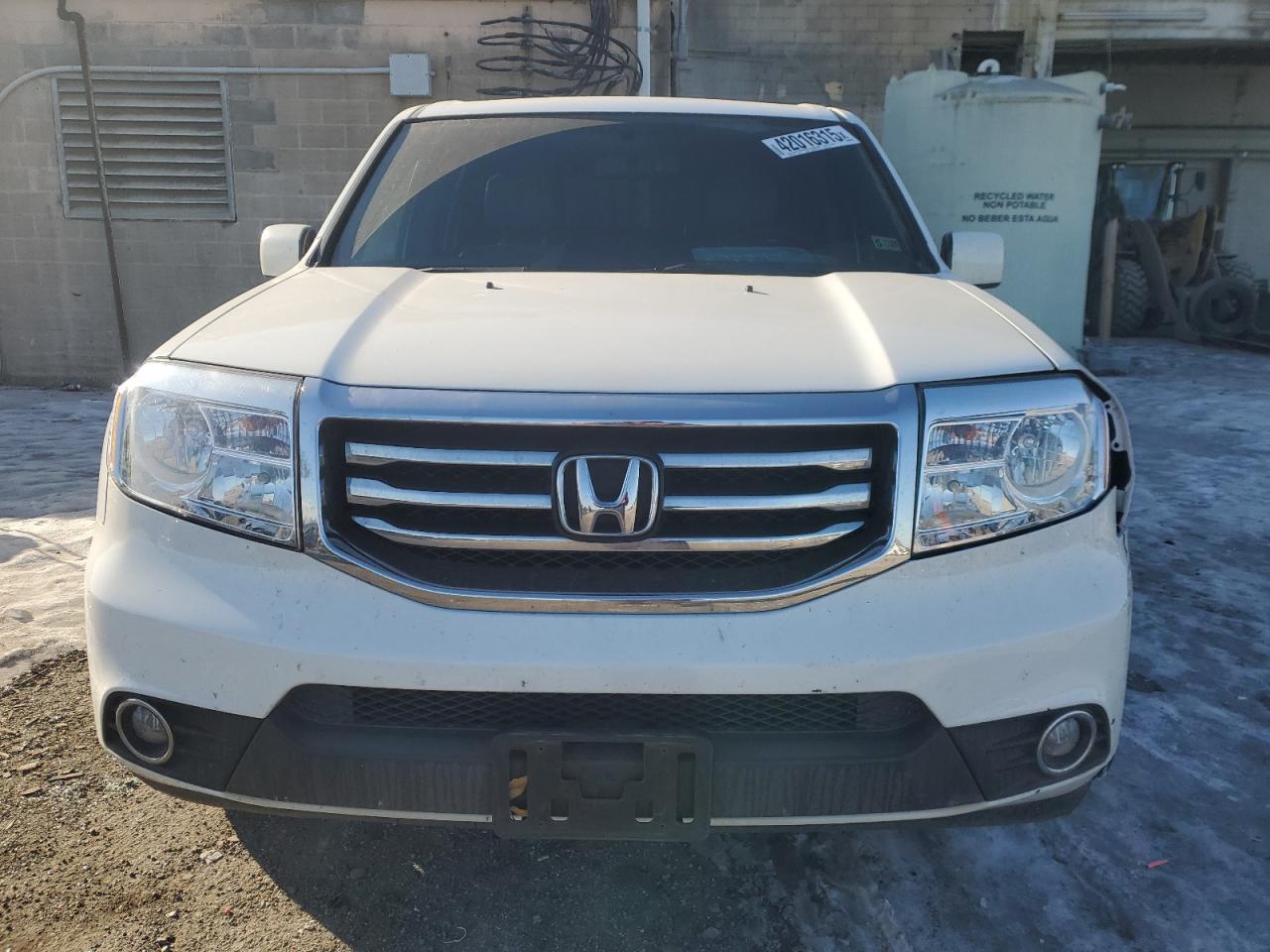 2014 Honda Pilot VIN 5FNYF4H56EB016382 Copart auction photo, front end / minor dent/scratches damage thumbnail 5