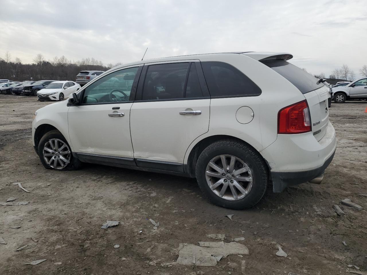 2011 Ford Edge VIN 2FMDK4JC7BBA90840 Copart auction photo, side / front end damage thumbnail 2