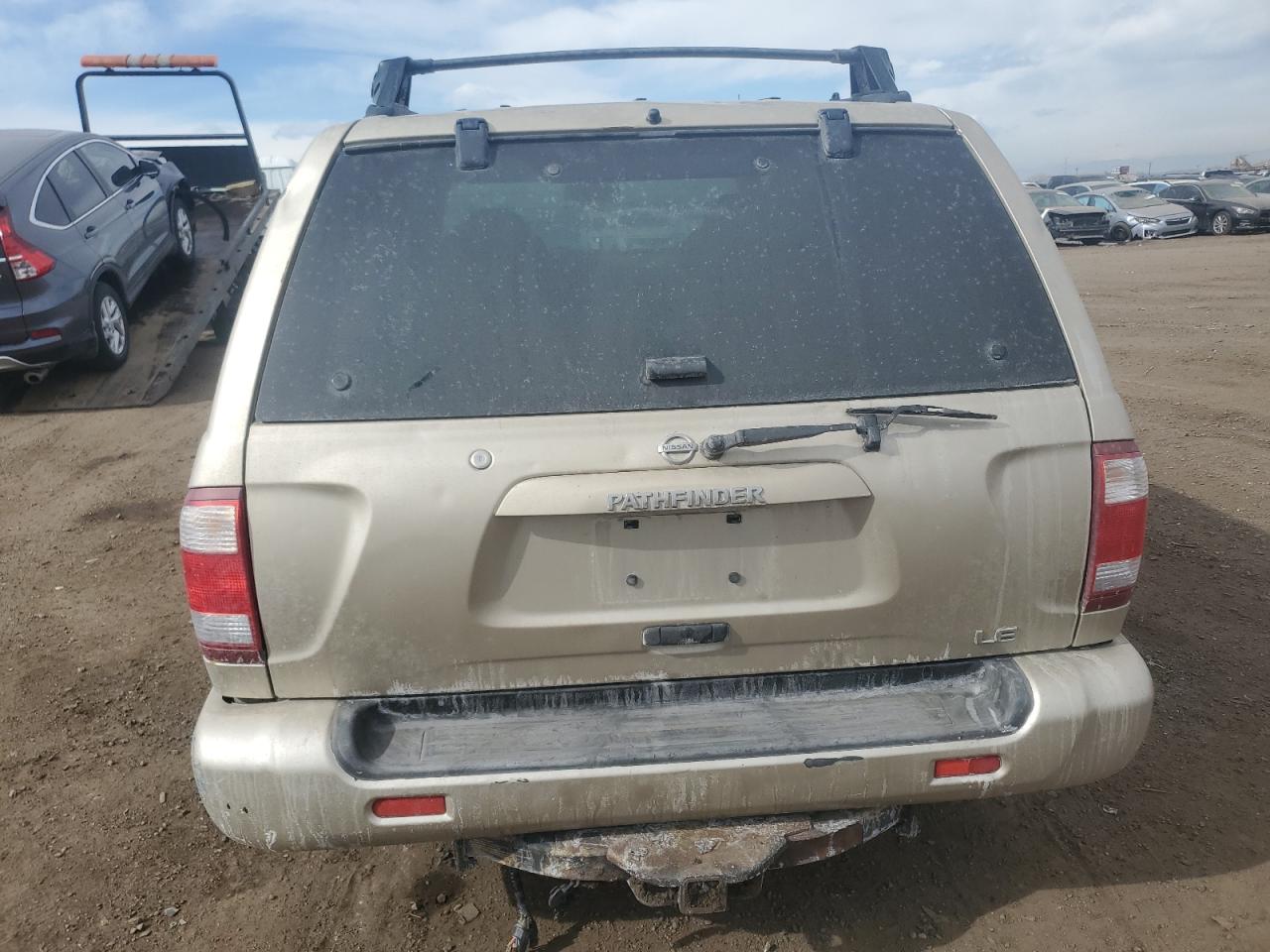 2002 Nissan Pathfinder VIN JN8DR09Y92W745480 Copart auction photo, side damage thumbnail 6