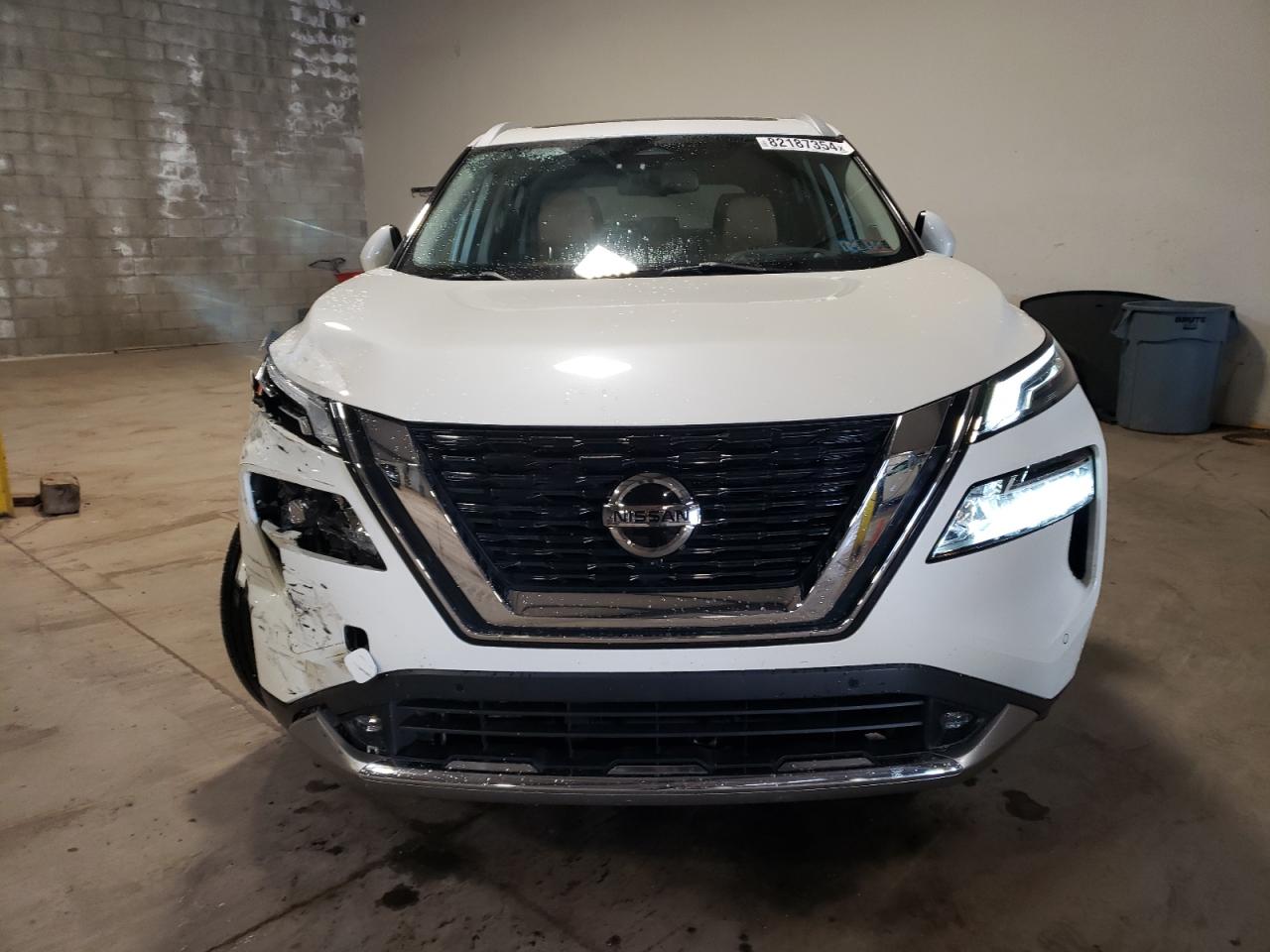 2021 Nissan Rogue VIN JN8AT3DDXMW301103 Copart auction photo, rear end / front end damage thumbnail 5