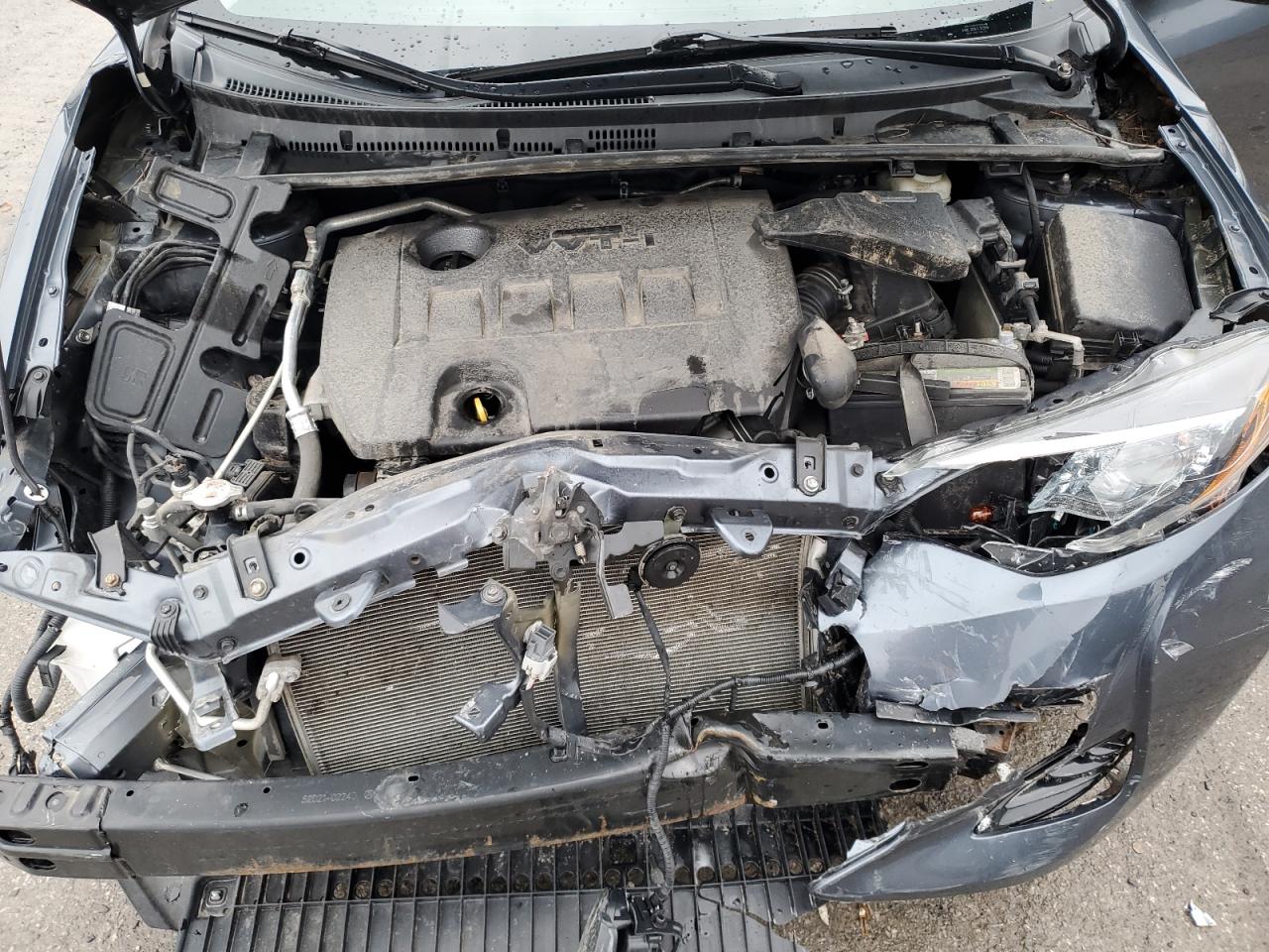 2019 Toyota Corolla VIN 2T1BURHE9KC125170 Copart auction photo, front end damage thumbnail 11