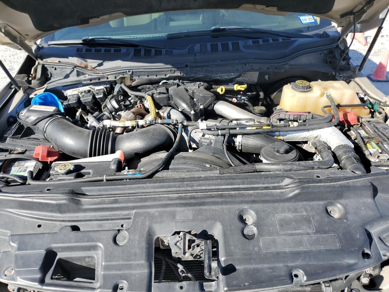 2017 Ford F250 VIN 1FT7W2BT9HEE00914 Copart auction photo, front end / side damage thumbnail 11