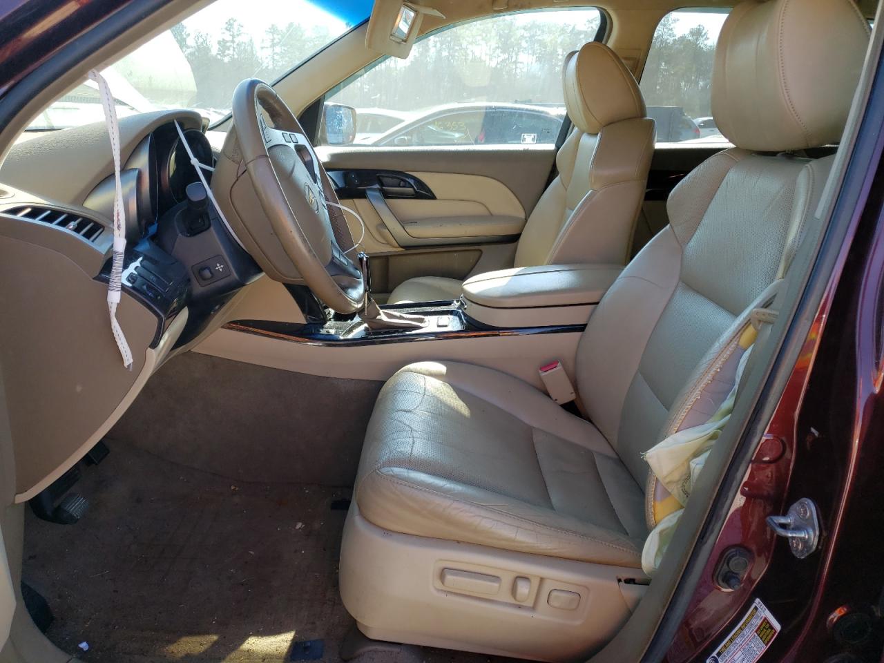 2007 Acura MDX VIN 2HNYD28847H524135 Copart auction photo, undercarriage / minor dent/scratches damage thumbnail 7