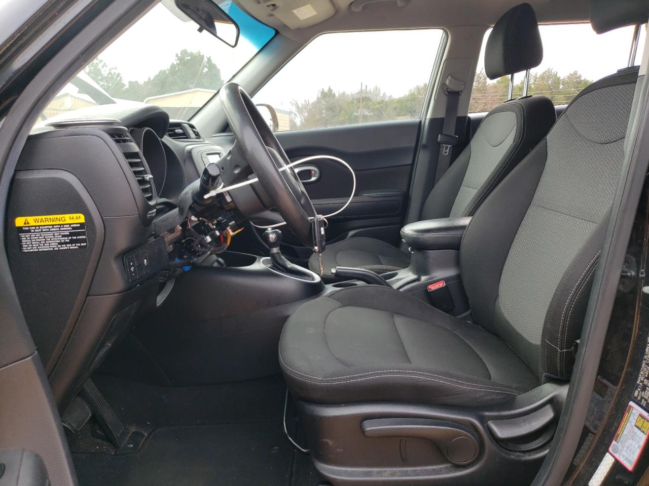 2017 KIA Soul VIN KNDJP3A50H7488297 Copart auction photo, vandalism damage thumbnail 7