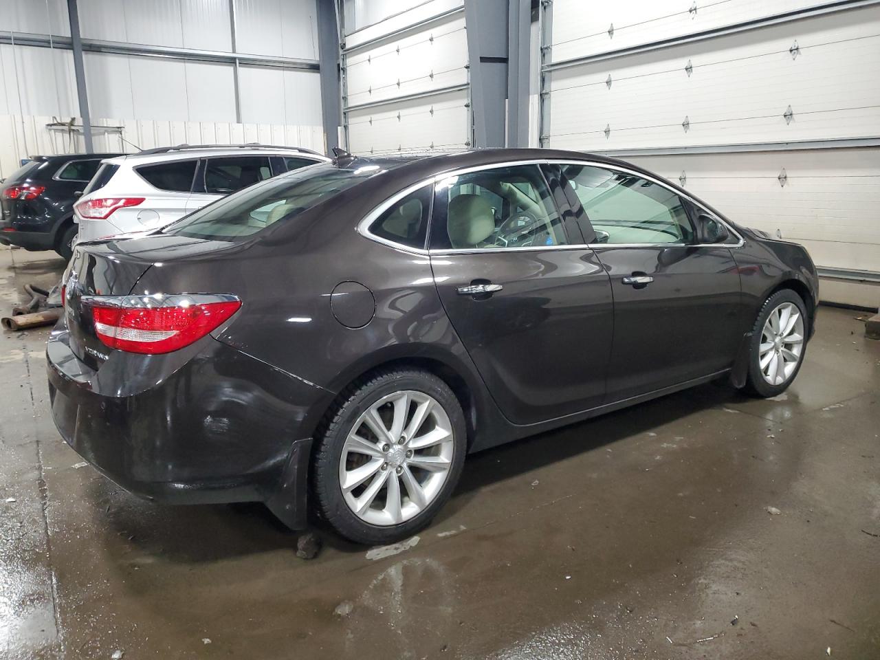 2014 Buick Verano VIN 1G4PS5SK6E4233820 Copart auction photo, front end / side damage thumbnail 3