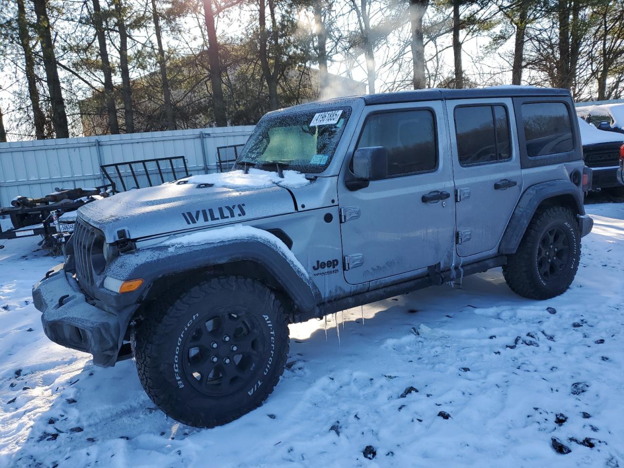 2020 Jeep Wrangler VIN 1C4HJXDN8LW208269