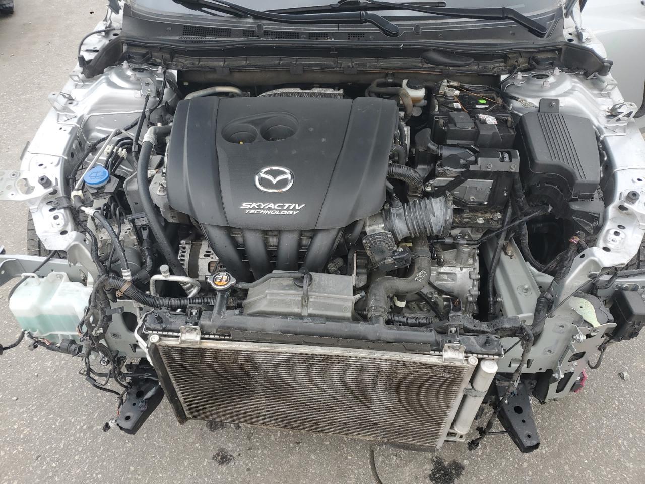 2017 Mazda 6 VIN JM1GL1X54H1110181 Copart auction photo, front end / side damage thumbnail 11