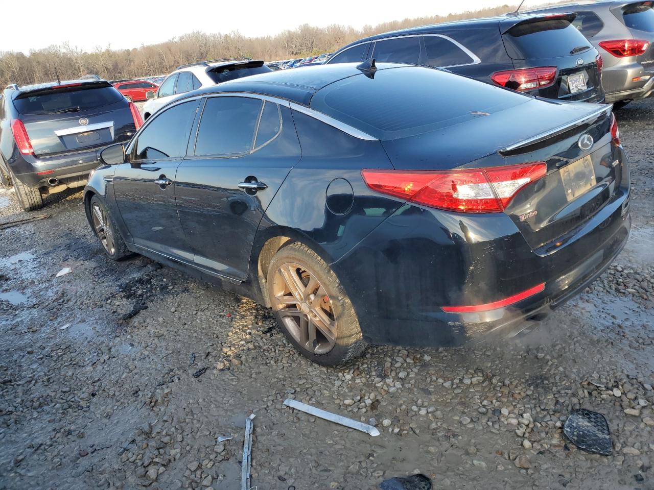2013 KIA Optima VIN 5XXGR4A64DG105787 Copart auction photo, all over / minor dent/scratches damage thumbnail 2