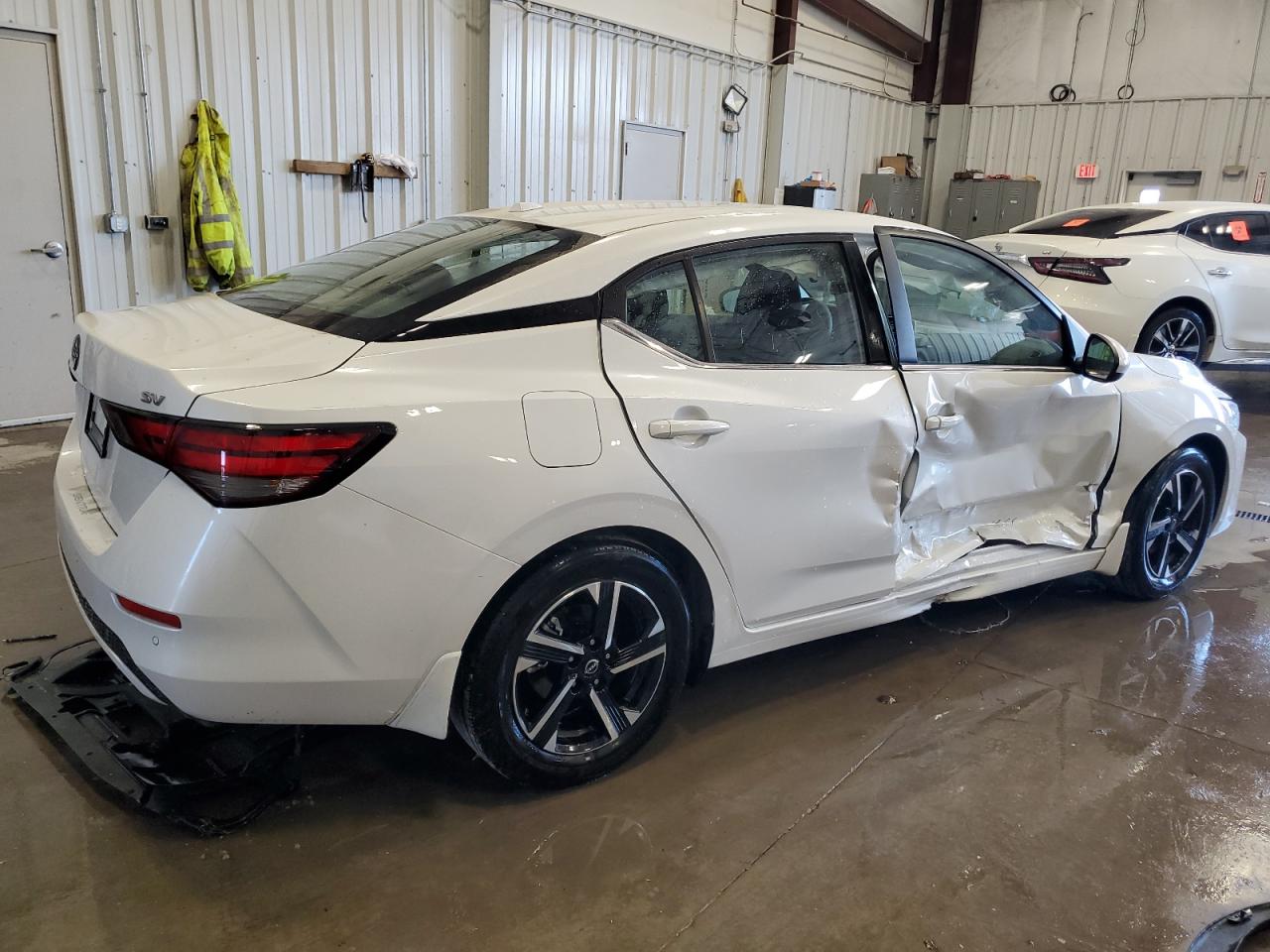 2024 Nissan Sentra VIN 3N1AB8CV9RY285419 Copart auction photo, side damage thumbnail 3