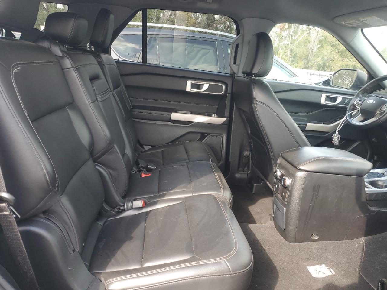 2023 Ford Explorer VIN 1FMSK8DH1PGA23480 Copart auction photo, front end / side damage thumbnail 11