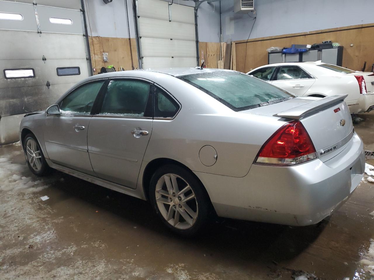 2013 Chevrolet Impala VIN 2G1WC5E34D1121909 Copart auction photo, front end / minor dent/scratches damage thumbnail 2