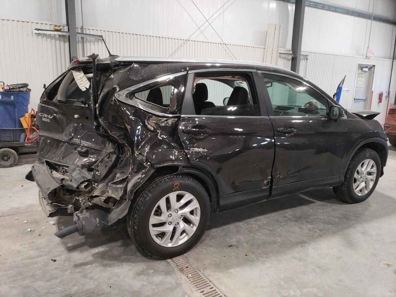 2016 Honda CR-V VIN 2HKRM4H78GH717232 Copart auction photo, all over damage thumbnail 3