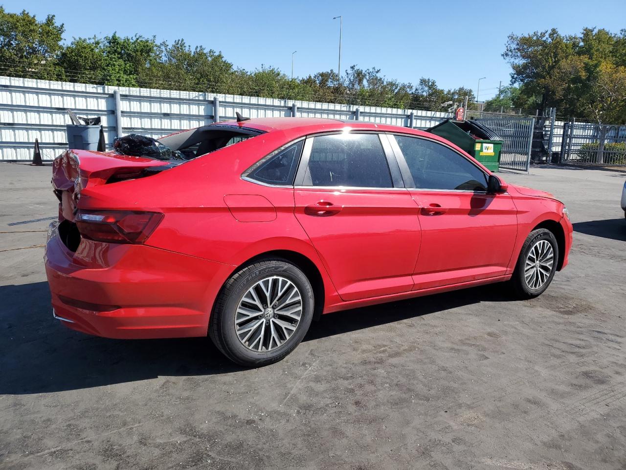 2020 Volkswagen Jetta VIN 3VWCB7BU4LM058420 Copart auction photo, rear end damage thumbnail 3