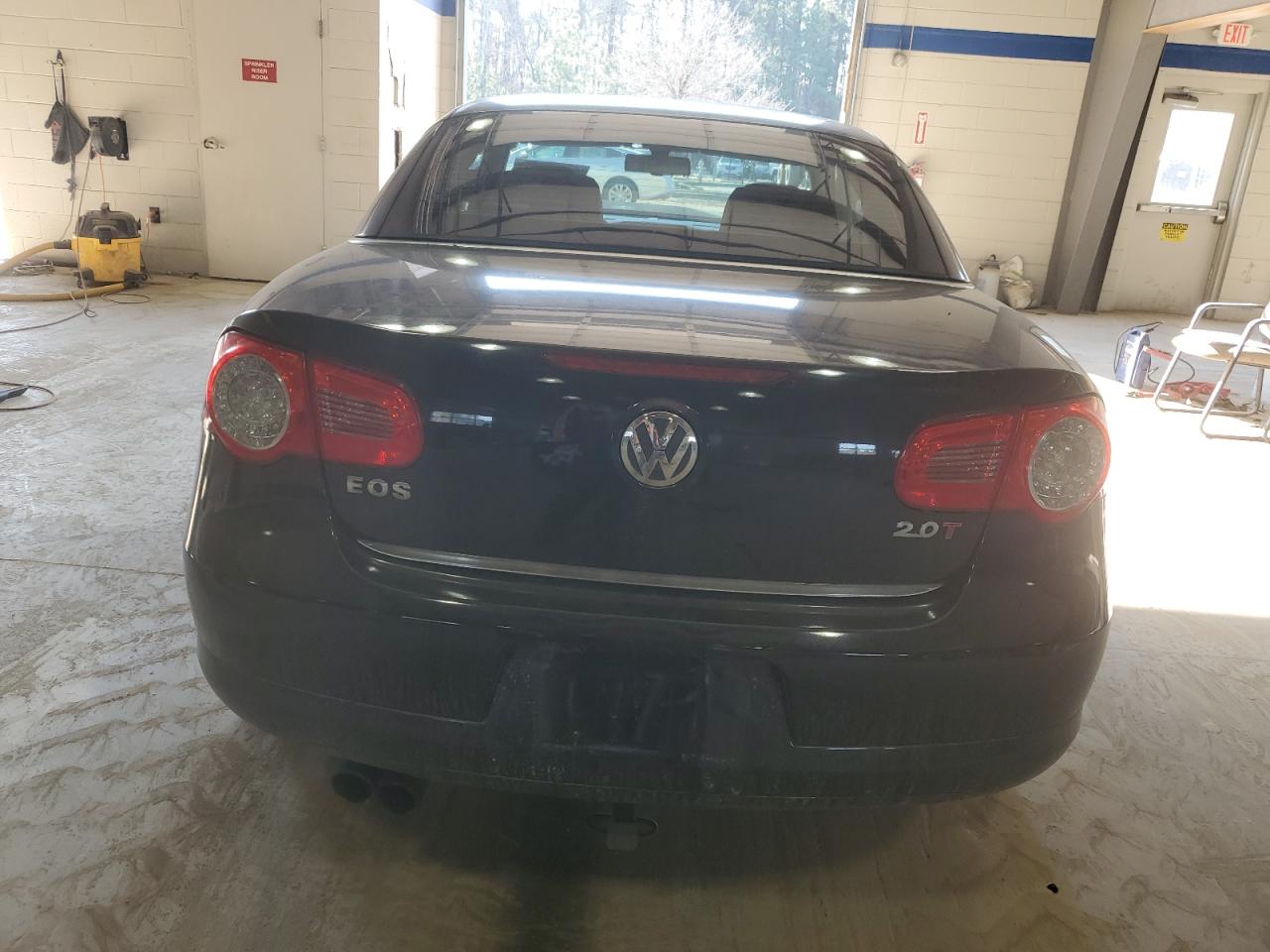 2007 Volkswagen Eos VIN WVWFA71F97V027228 Copart auction photo, front end damage thumbnail 6