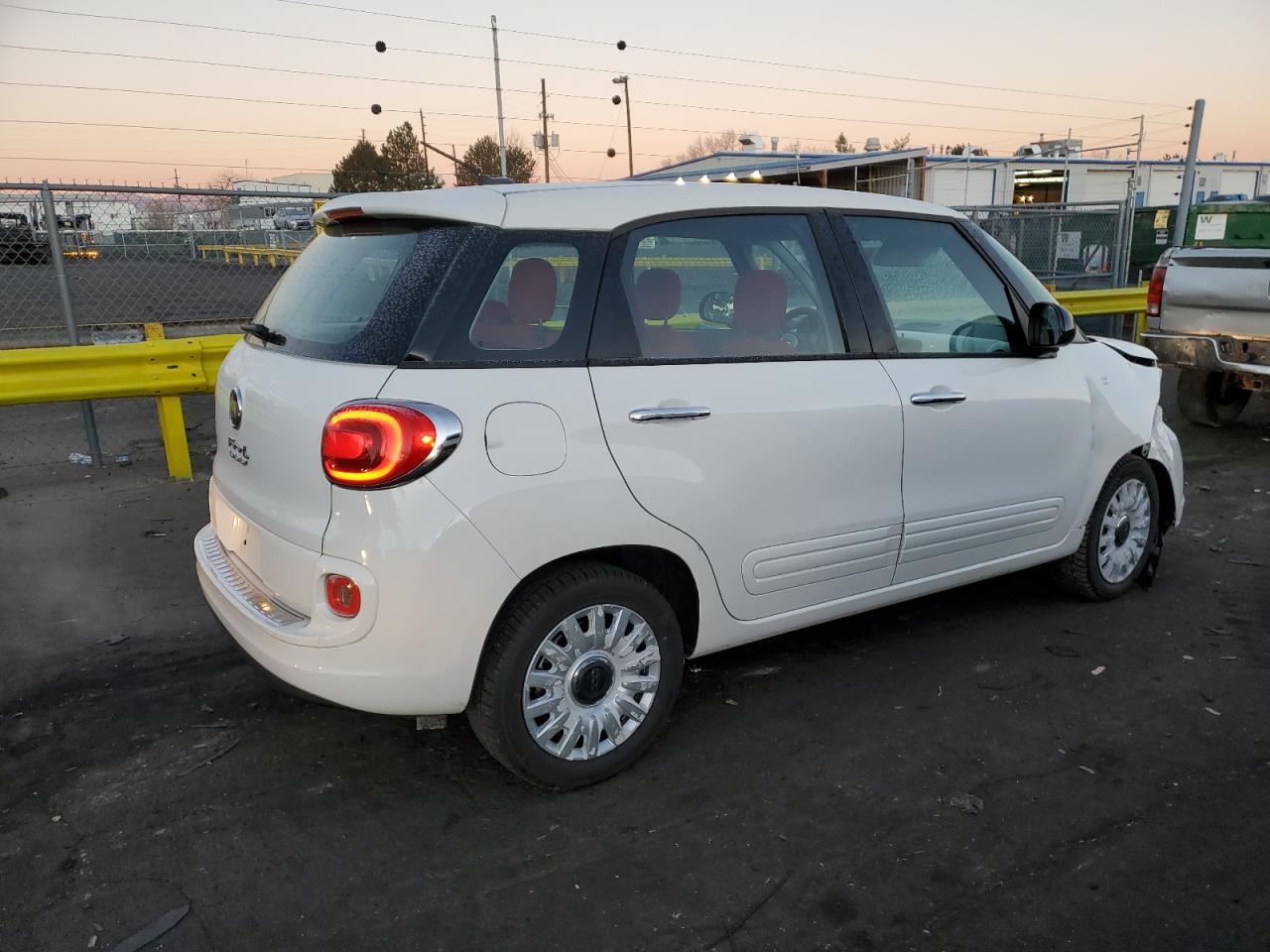 2014 Fiat 500 VIN ZFBCFAAH5EZ010325 Copart auction photo, all over damage thumbnail 3
