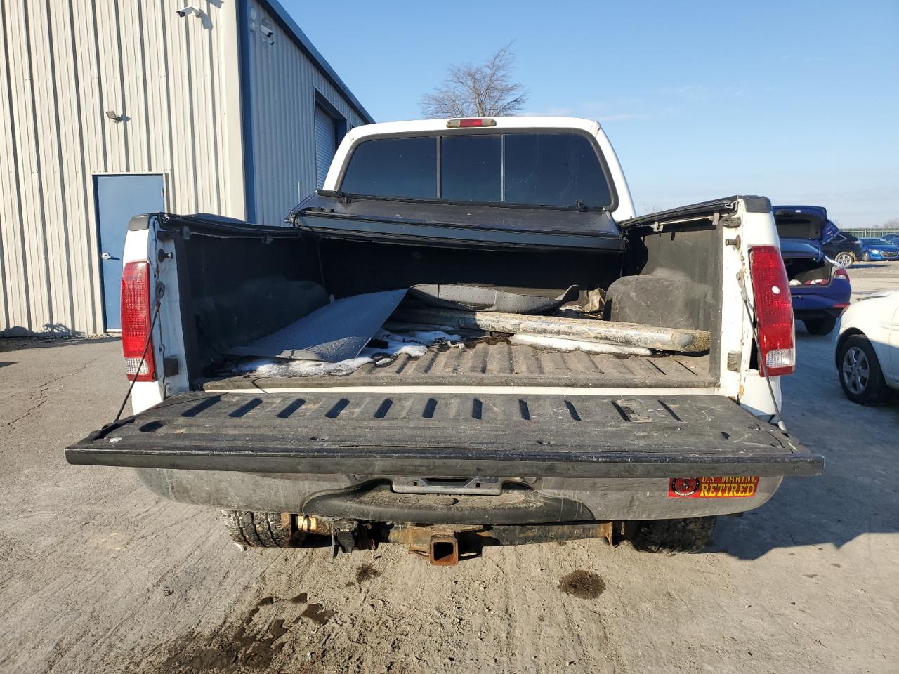 2005 Ford F350 VIN 1FTWW31P95EC58873 Copart auction photo, all over damage thumbnail 6