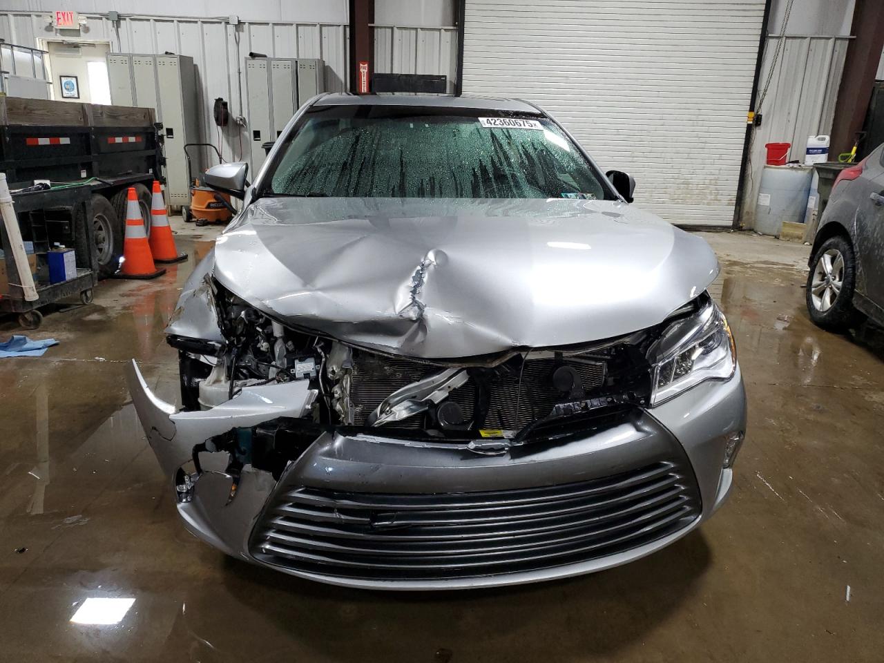 2016 Toyota Camry VIN 4T1BK1FK6GU574716 Copart auction photo, front end damage thumbnail 5