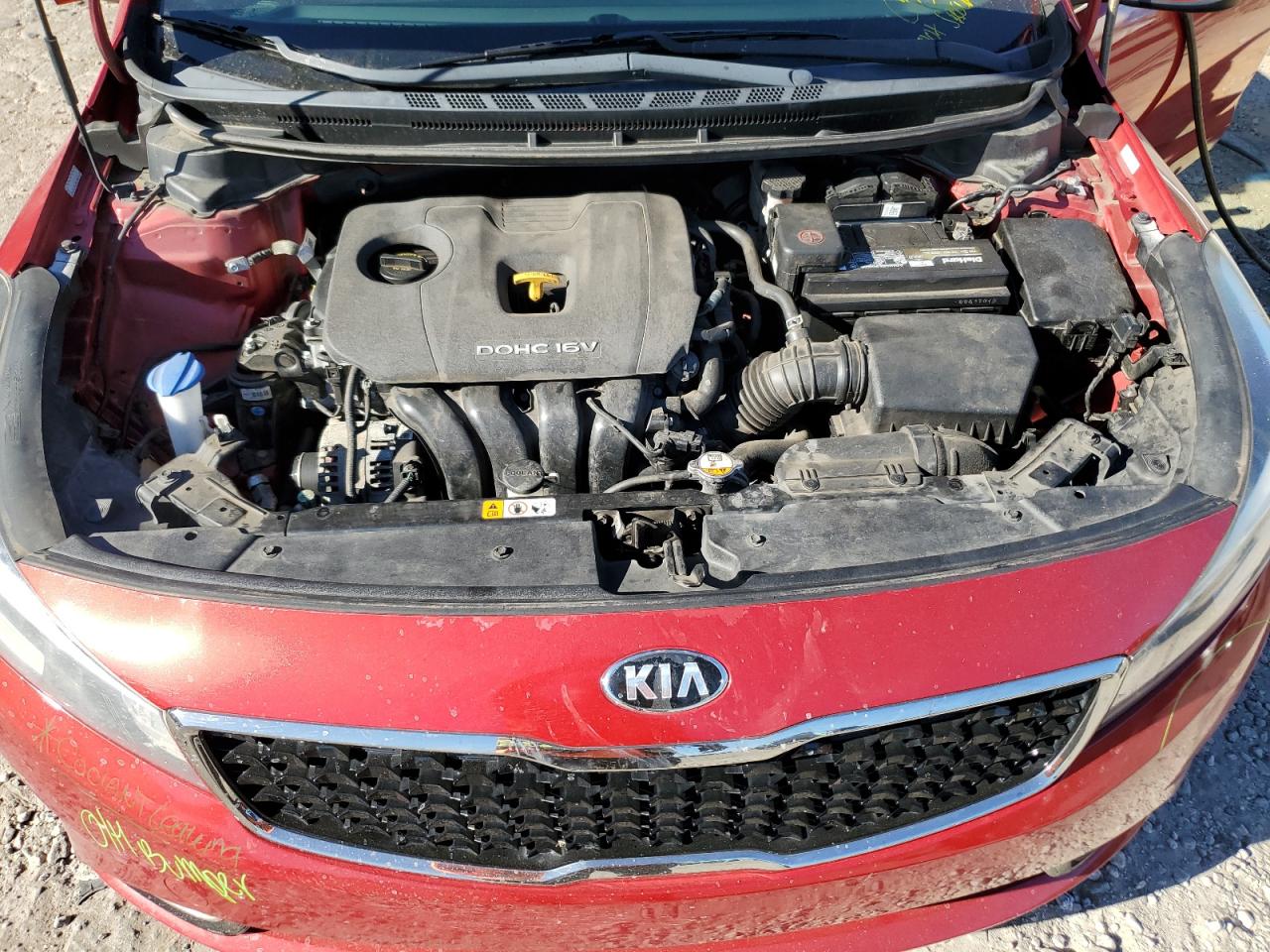 2017 KIA Forte VIN 3KPFL4A75HE064557 Copart auction photo, front end damage thumbnail 11