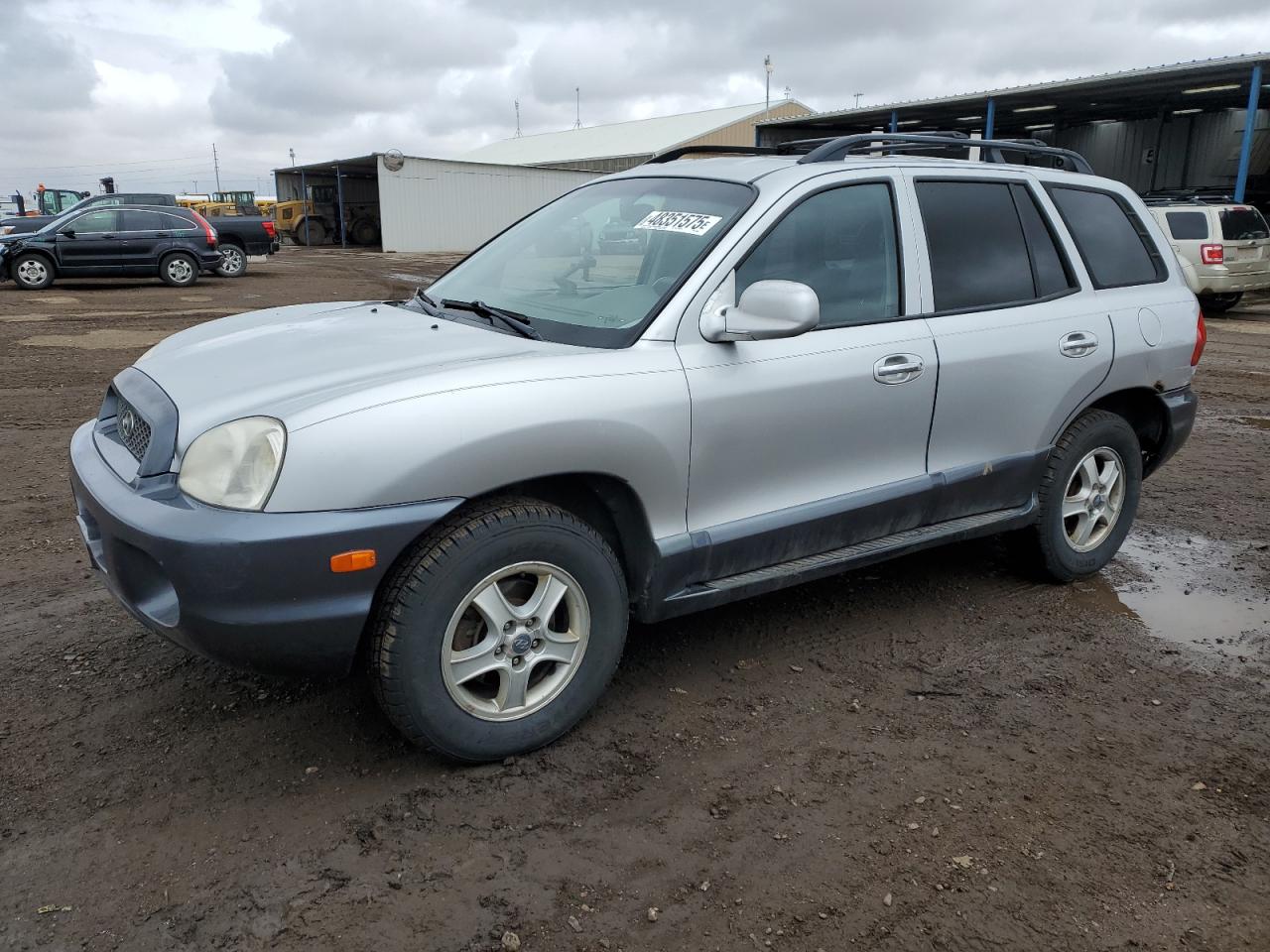 2003 Hyundai Santa Fe VIN KM8SC13D33U450903