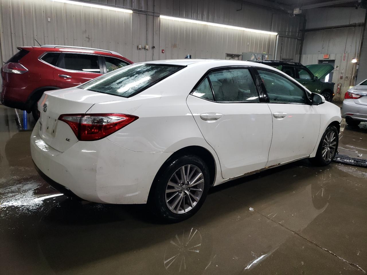 2015 Toyota Corolla VIN 2T1BURHE5FC240094 Copart auction photo, front end damage thumbnail 3