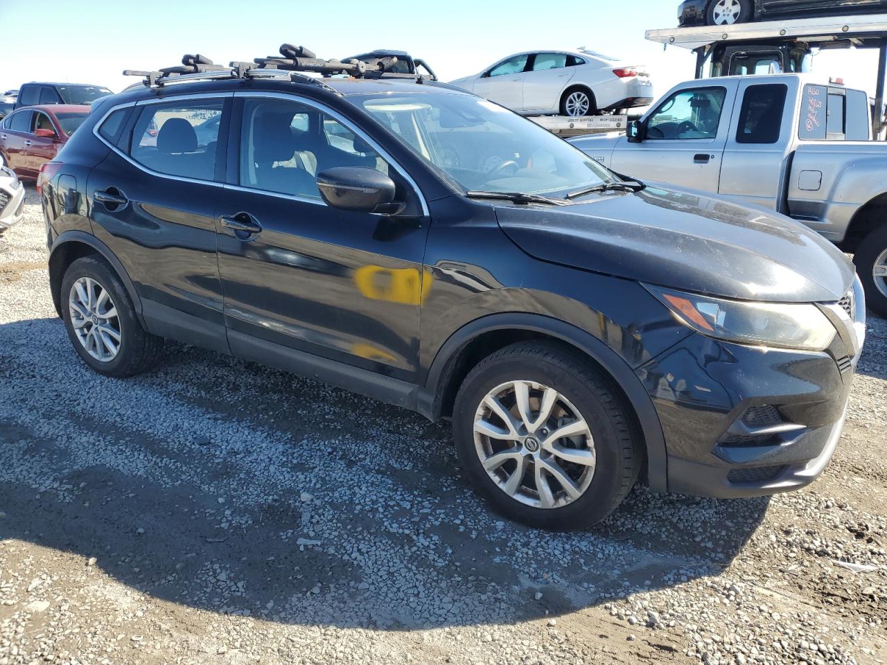 2020 Nissan Rogue VIN JN1BJ1CV7LW256451 Copart auction photo, rear end damage thumbnail 4