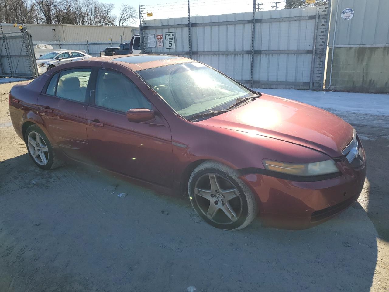2004 Acura TL VIN 19UUA66274A046985 Copart auction photo, all over damage thumbnail 4
