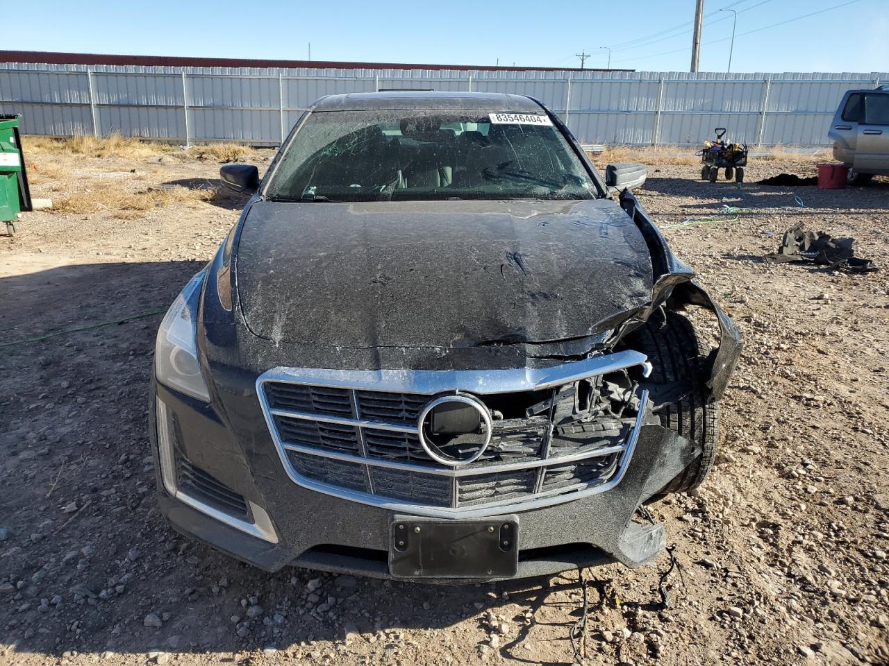 2014 Cadillac CTS VIN 1G6AZ5S3XE0171606 Copart auction photo, front end / side damage thumbnail 5