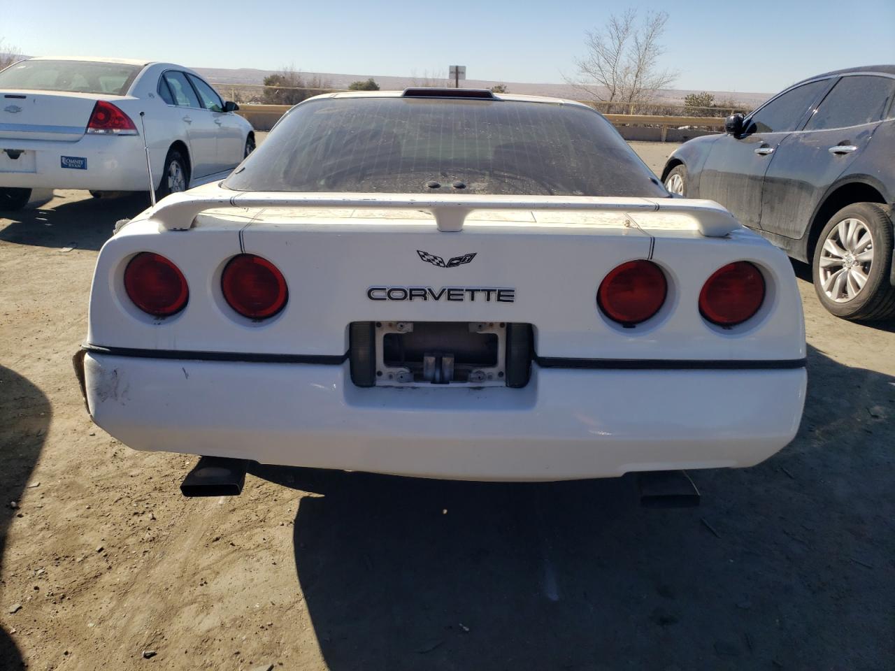 1989 Chevrolet Corvette VIN 1G1YY2185K5106888 Copart auction photo, side damage thumbnail 6